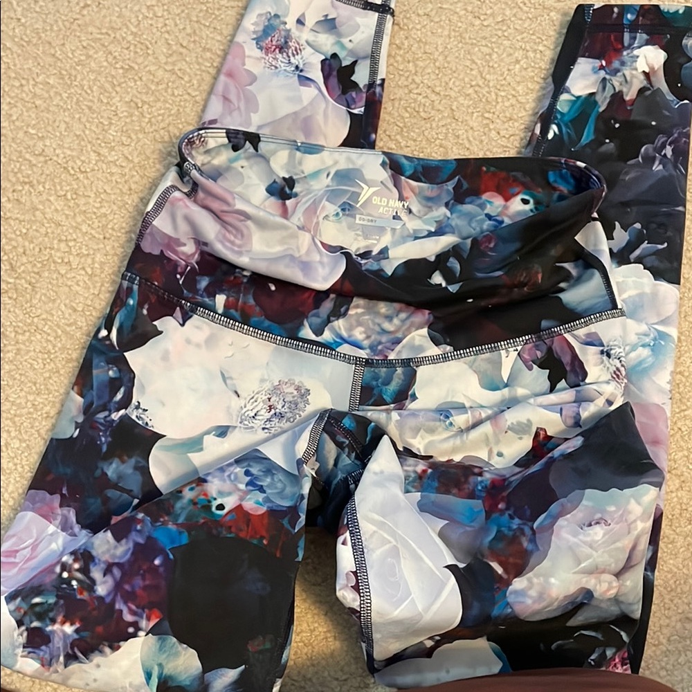 Floral Patterned Leggings